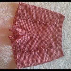 Impeccable Pig Short, Red Checkered